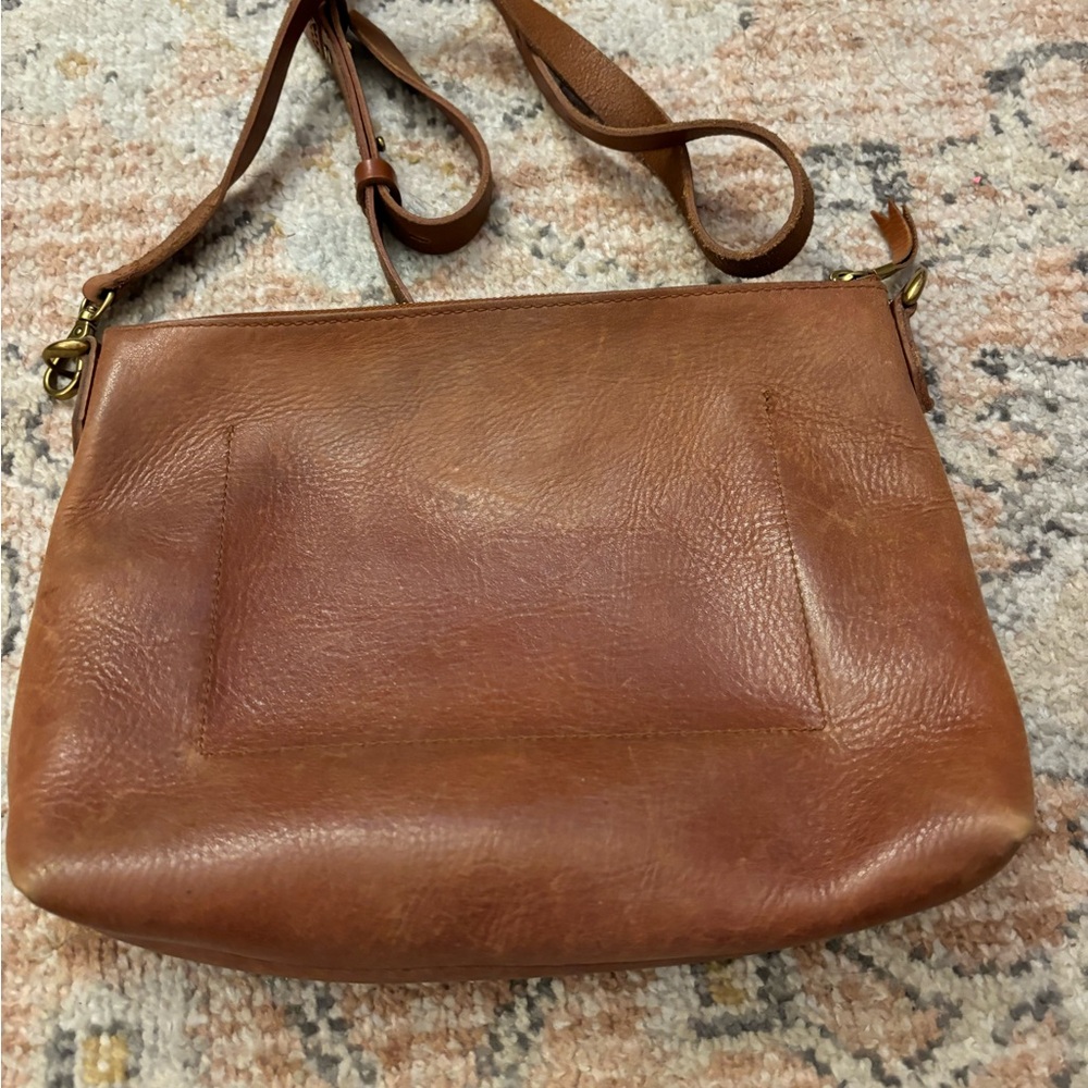 Madewell Brown Leather Shoulder Bag - Picture 3 of 4